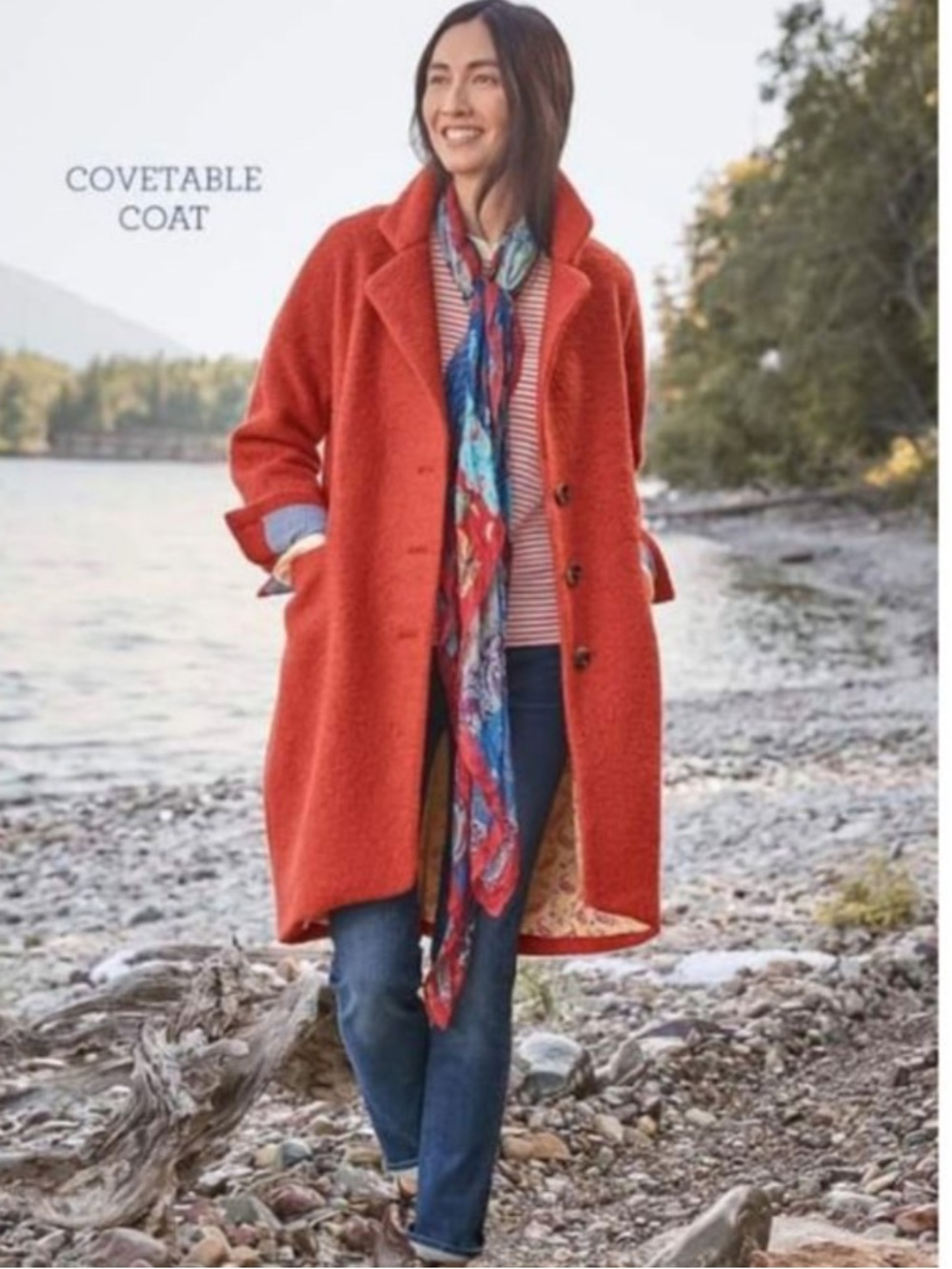 NWOT SUNDANCE “VIBRANT LIVING” HOODED BOUCLÉ COAT